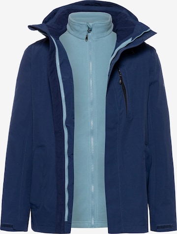 OCK Outdoor jacket in Blue: front