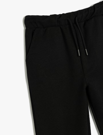 Koton Tapered Trousers in Black