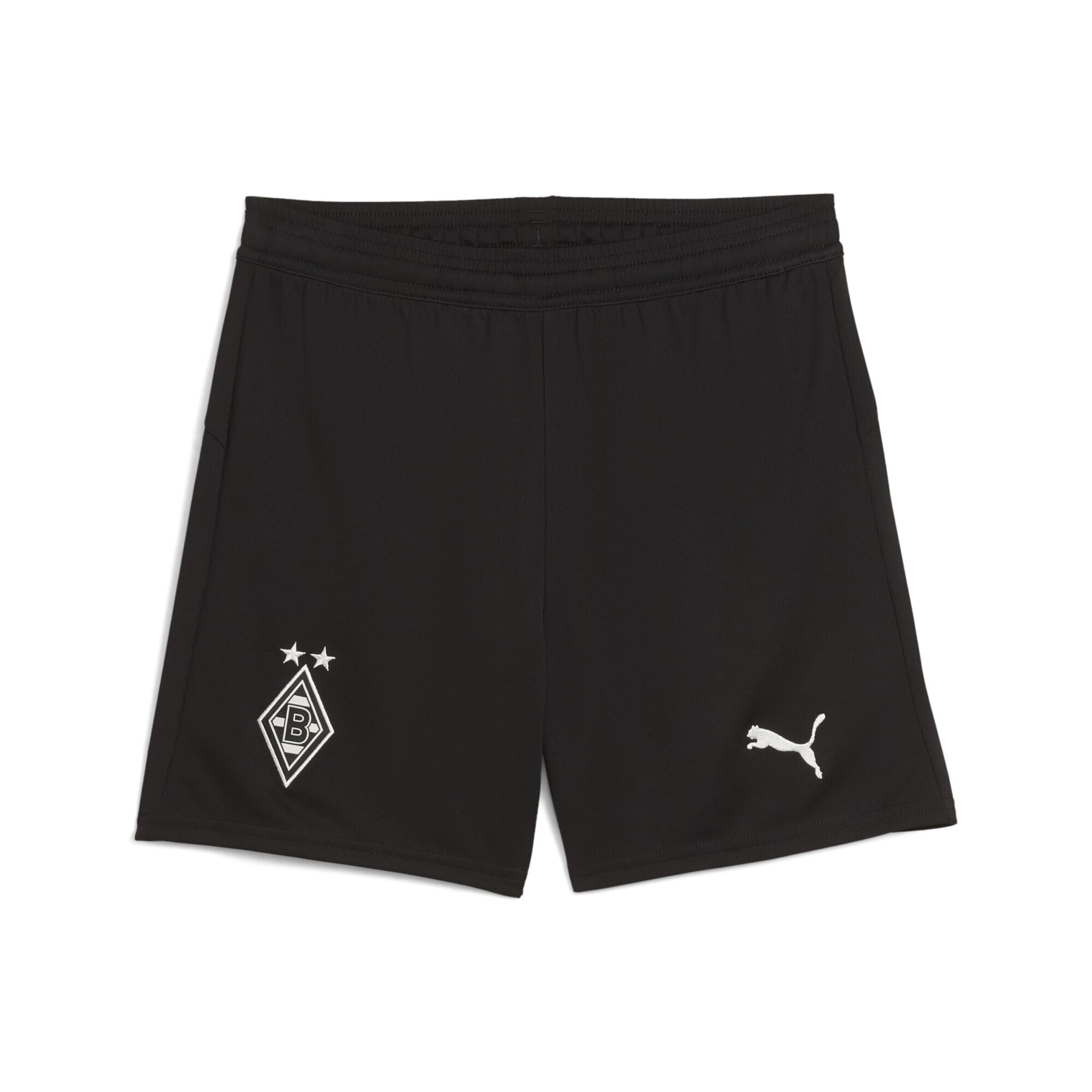 PUMA Regular Sportshorts 'Borussia Mönchengladbach 25/26' in Schwarz: Vorderseite