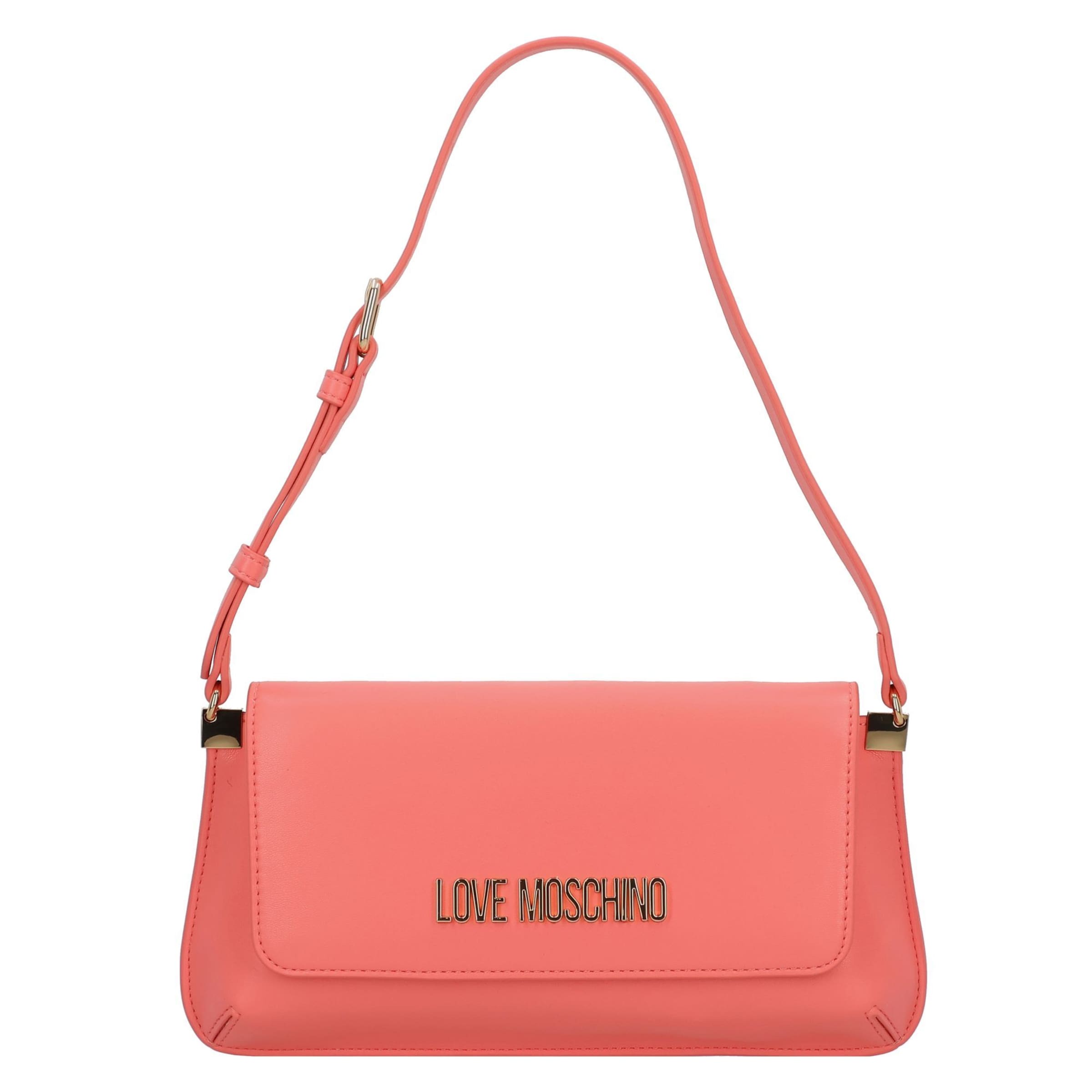 Borsa a spalla 'Smart Daily' di Love Moschino in arancione: frontale