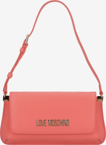 Borsa a spalla 'Smart Daily' di Love Moschino in arancione: frontale