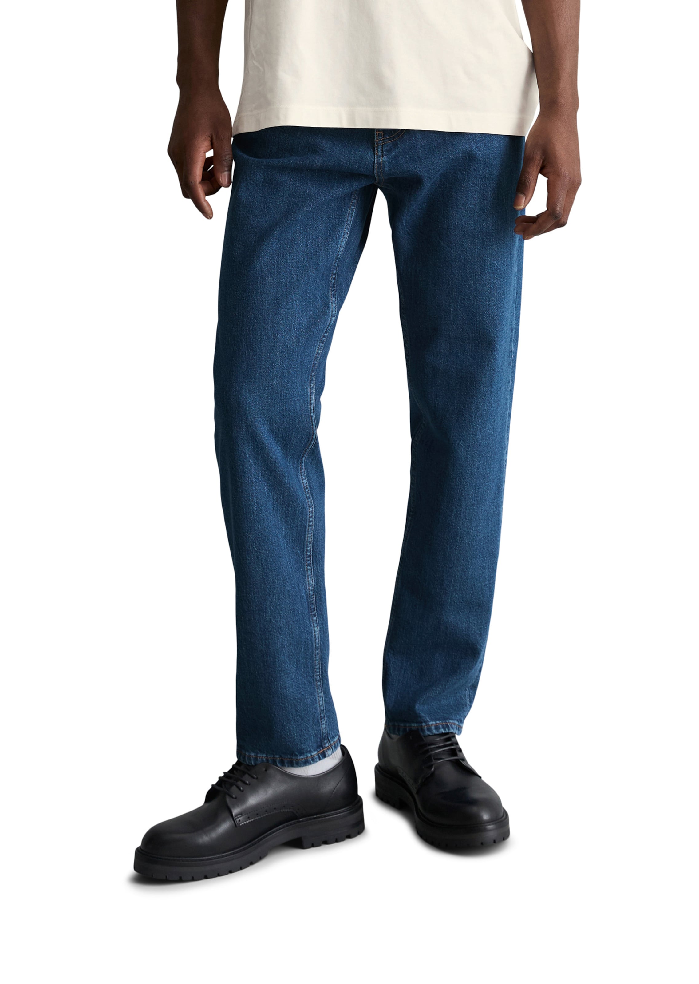 Effilé Jean 'Linus' Marc O'Polo DENIM en bleu : devant