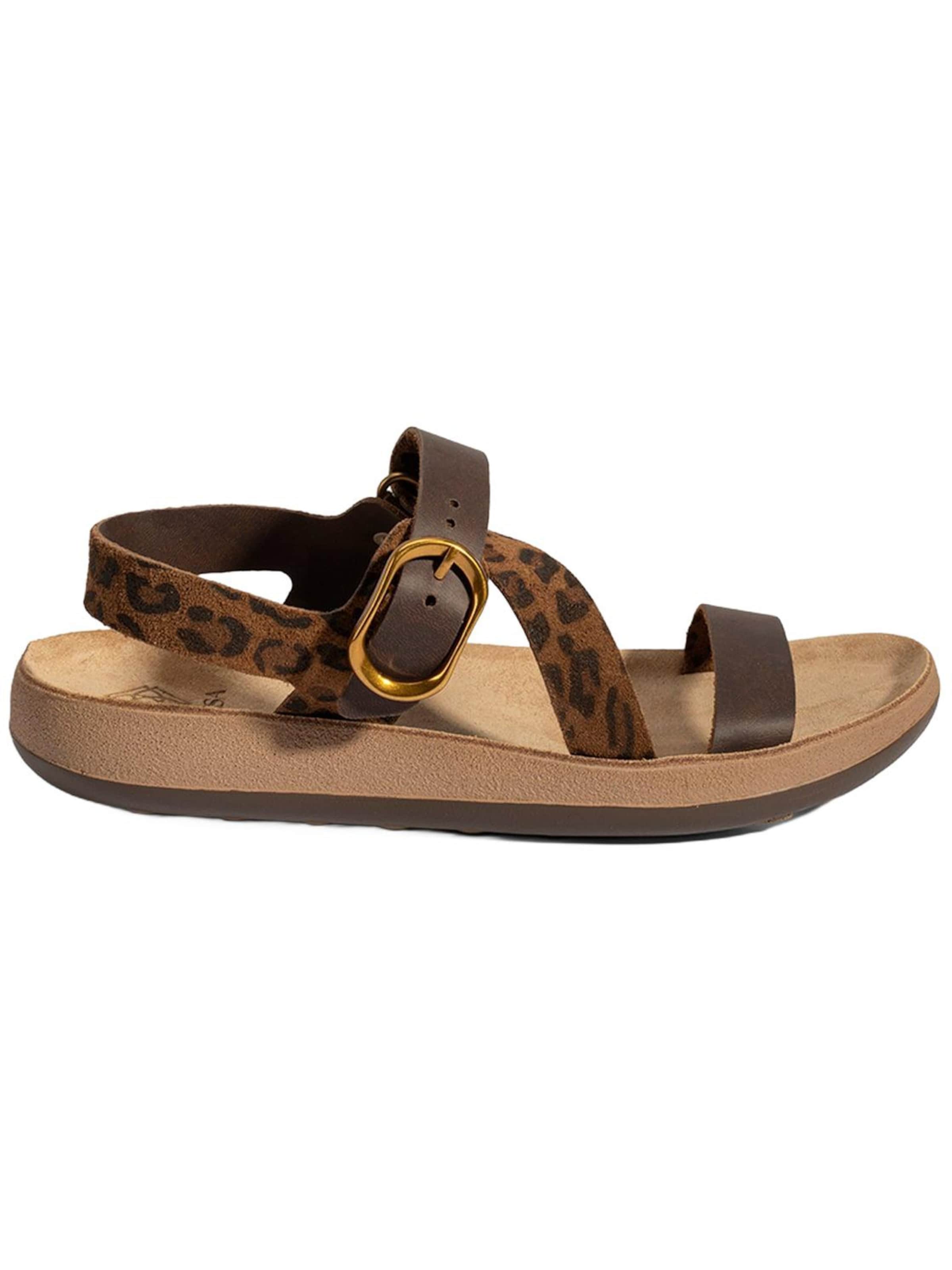 Sandales 'Sandalen' Desa en marron