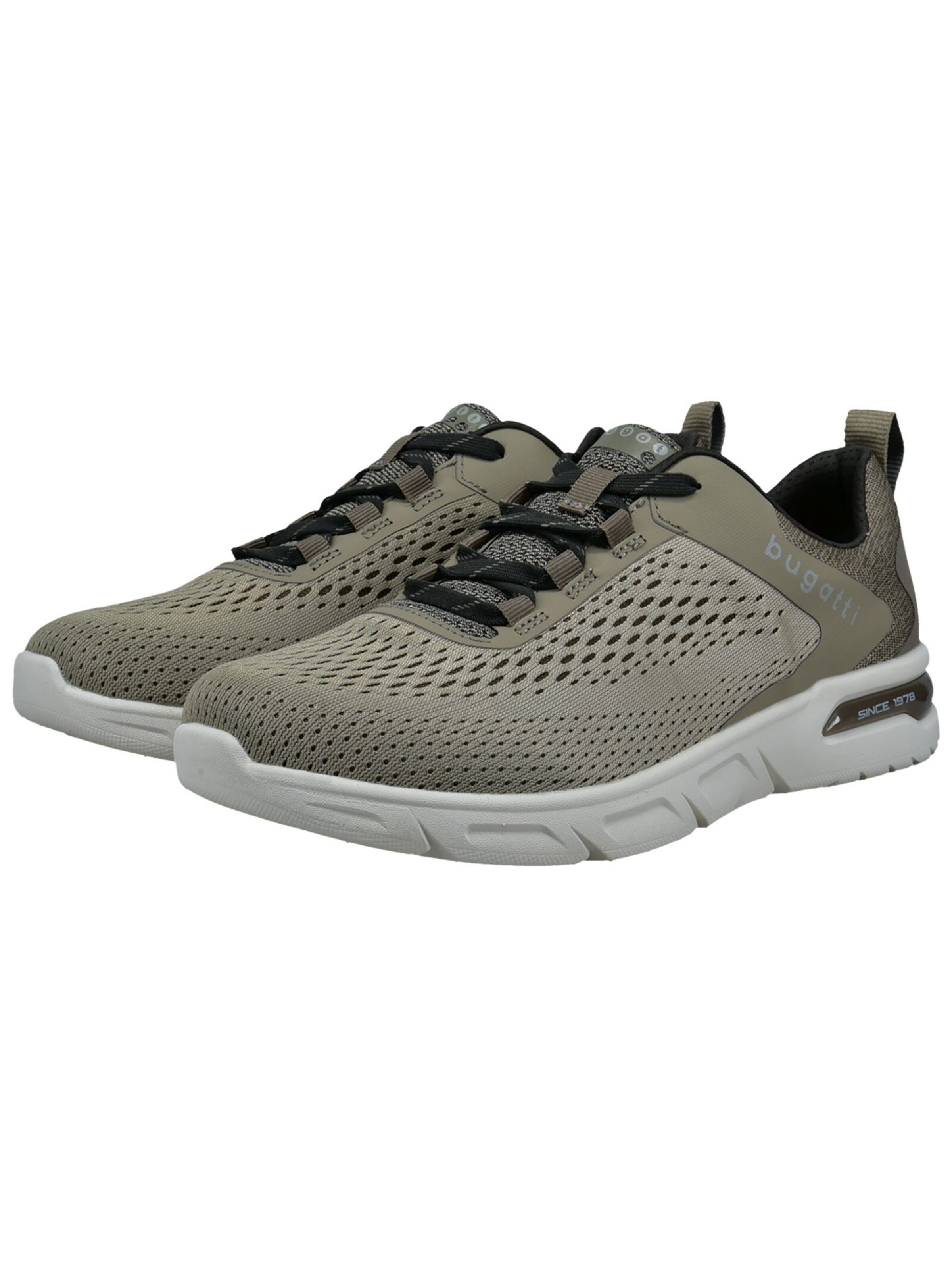 Sneaker bassa di bugatti in verde