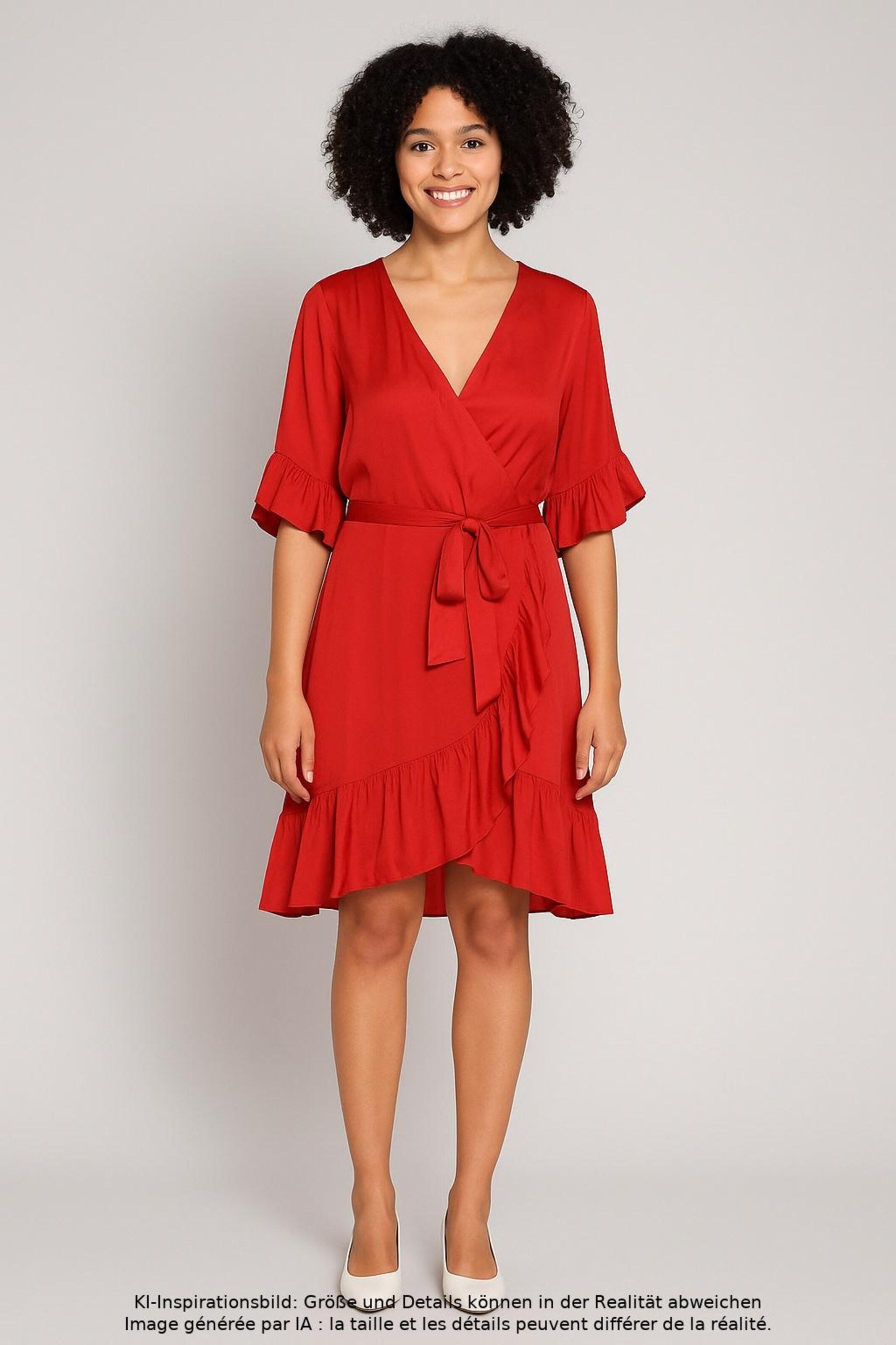 Oysho Dress in L in Red: front