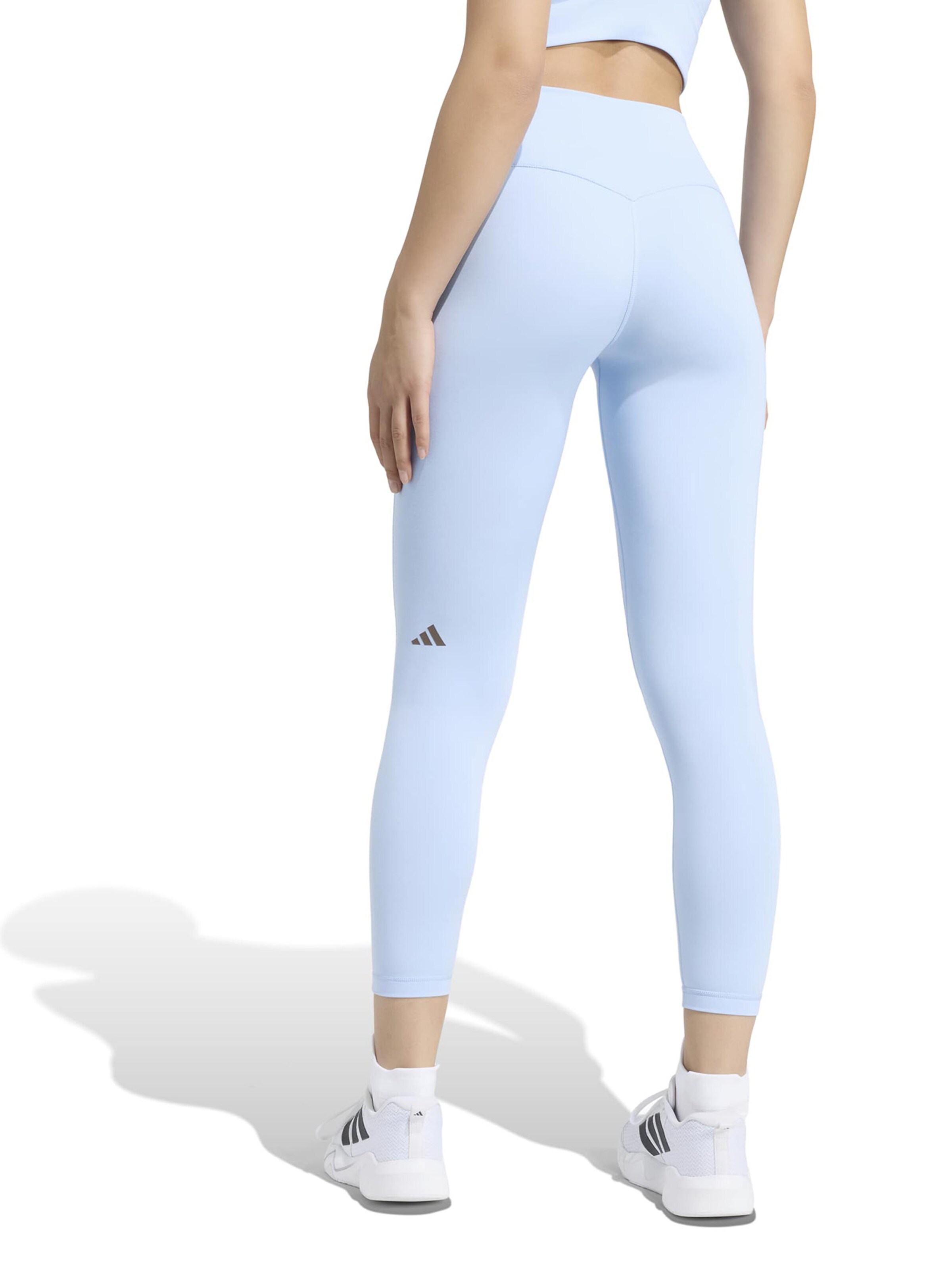 ADIDAS PERFORMANCESkinny Sportske hlače 'Studio All Me' - plava boja