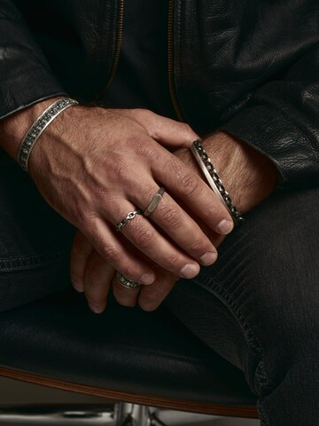 REYTEL Armband 'MEMENTO MORI' in Zilver