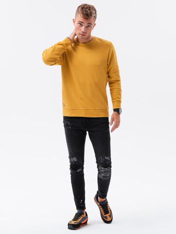 Ombre Sweatshirt 'B1146' in Yellow
