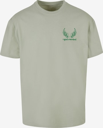T-Shirt 'Cupid´s Assistant' Merchcode en vert : devant