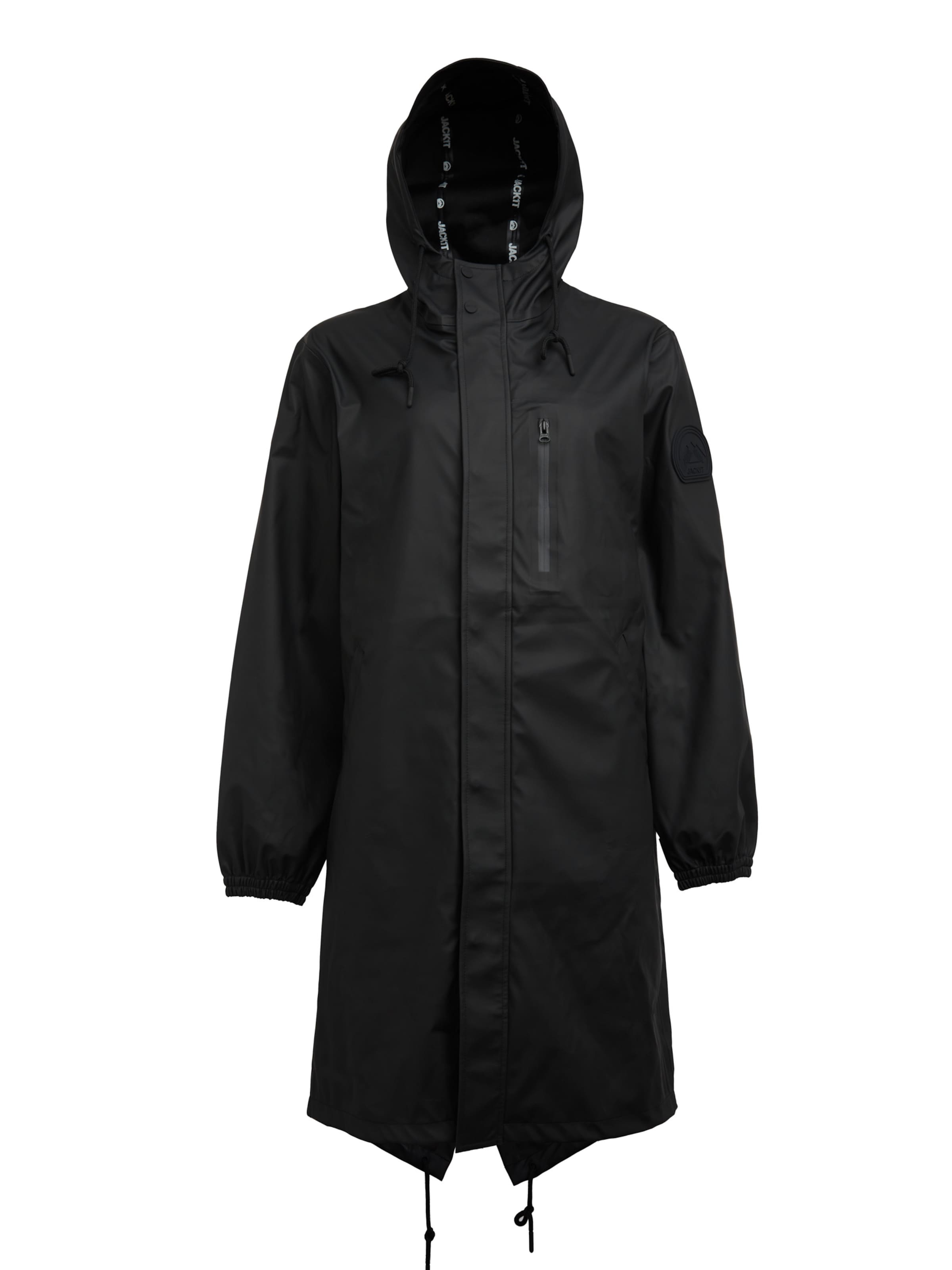 Veste fonctionnelle JACK1T en noir : devant