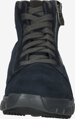 Ganter Lace-Up Ankle Boots in Blue