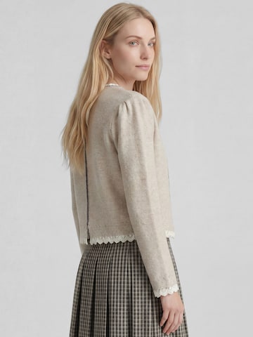 SPIETH & WENSKY Gebreid vest 'Karline' in Beige