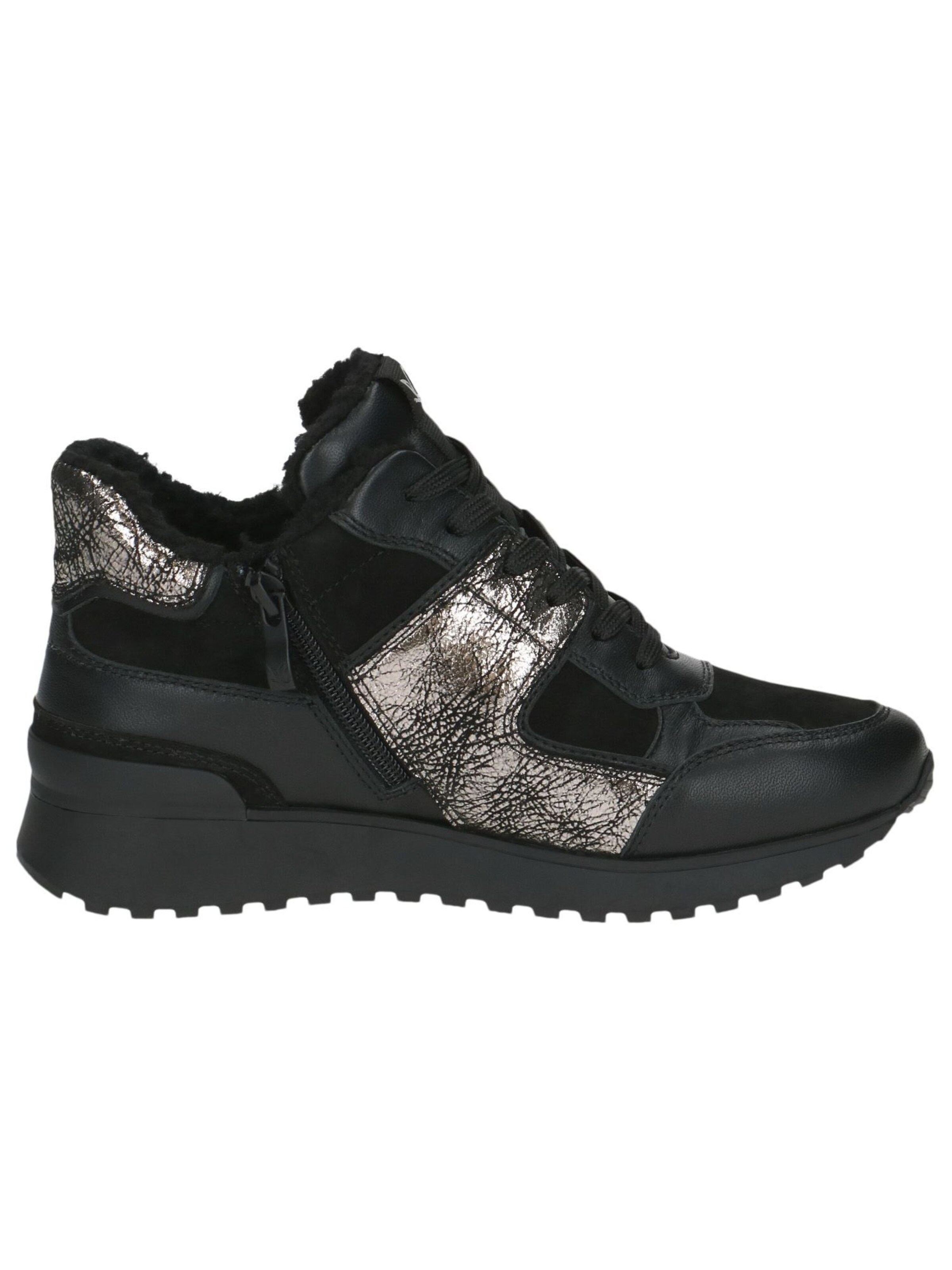 CAPRICE Sneaker in Schwarz