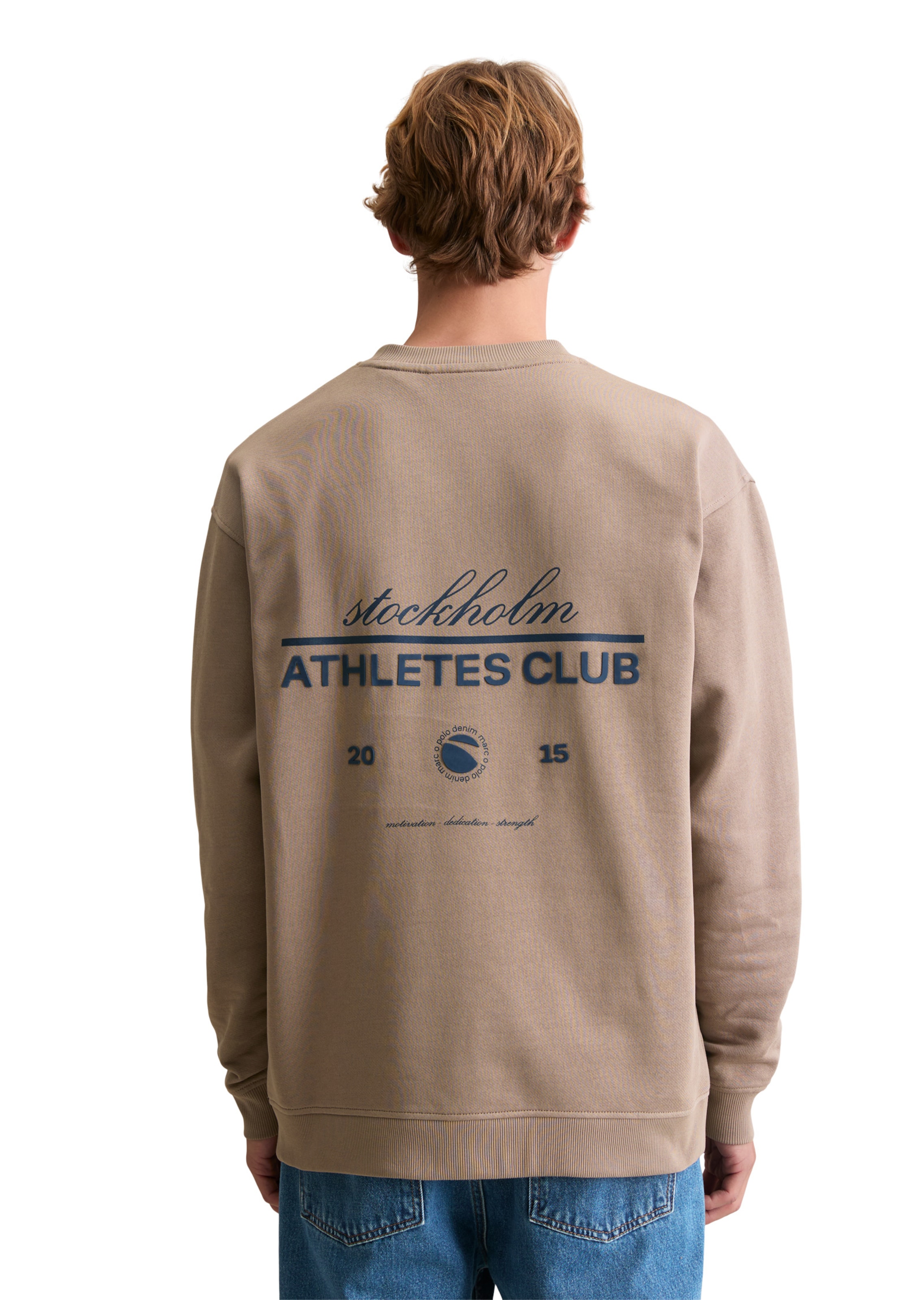 Marc O'Polo DENIM Sweatshirt in Brown