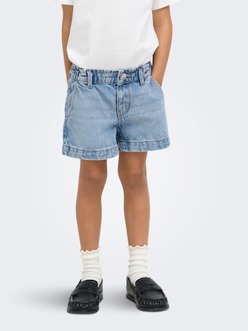 ONLY GIRLS Wide leg Jeans 'KMGComet' in Blue: front