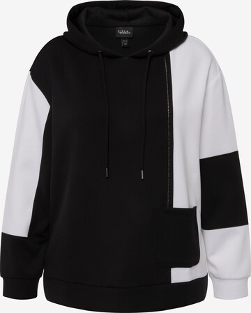 Ulla Popken Sweatshirt in Black: front