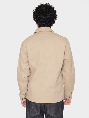 Only & Sons Kurtka przejściowa 'Onssean CTN Jacket OTW Beige' w kolorze beżowy