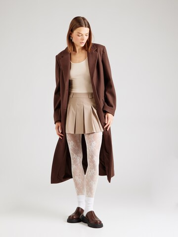 ABOUT YOU Shirt Bodysuit 'Sissy' in Beige