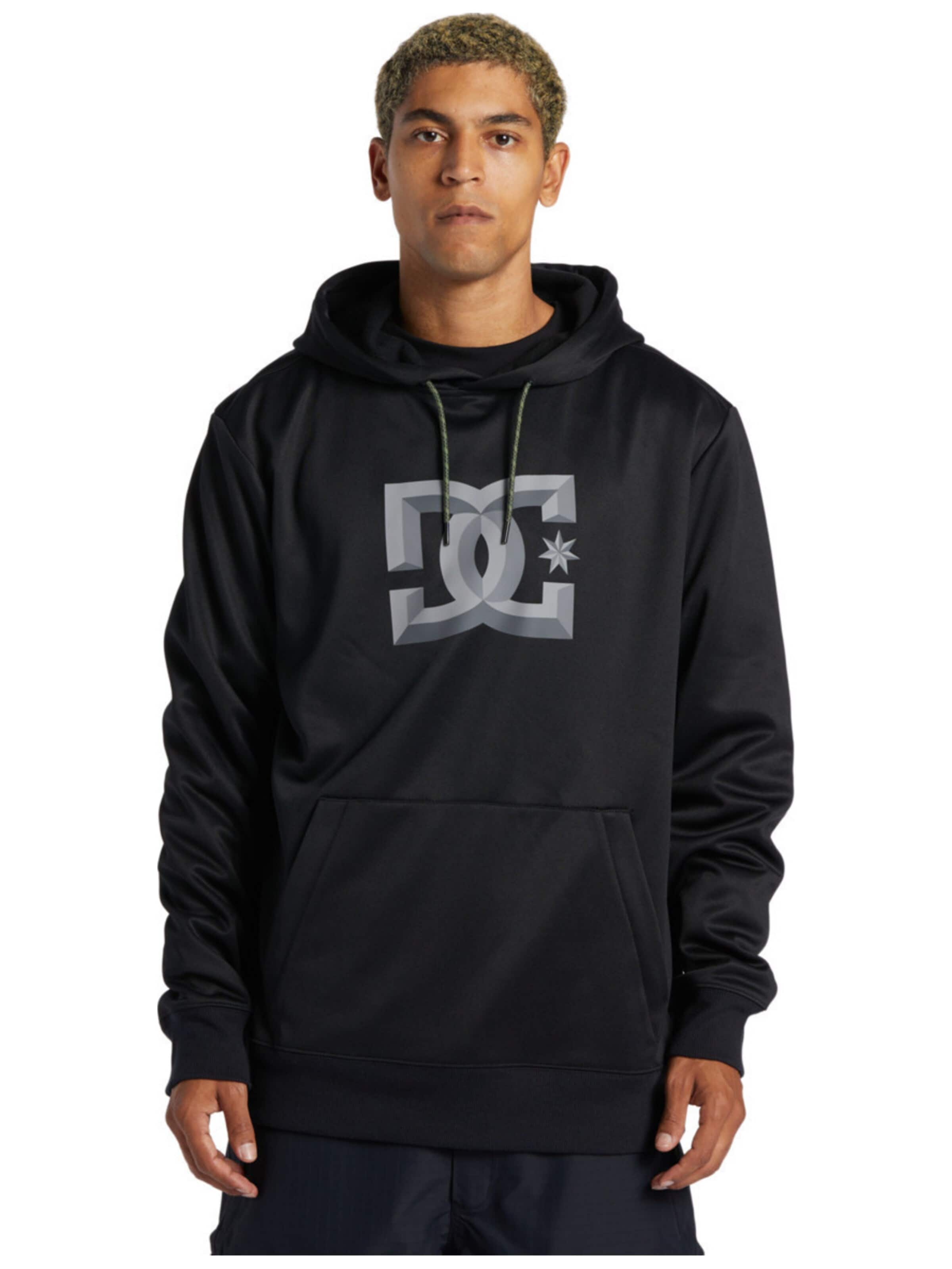 Giacca di felpa 'DC Shoes SNOWSTAR - TECHNICAL FLEECE' di DC Shoes in nero: frontale