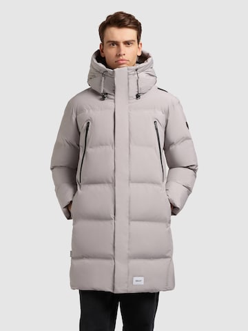 khujo Winter coat 'Morse 3' in Grey: front