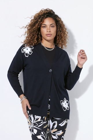 MIAMODA Knit cardigan in Black