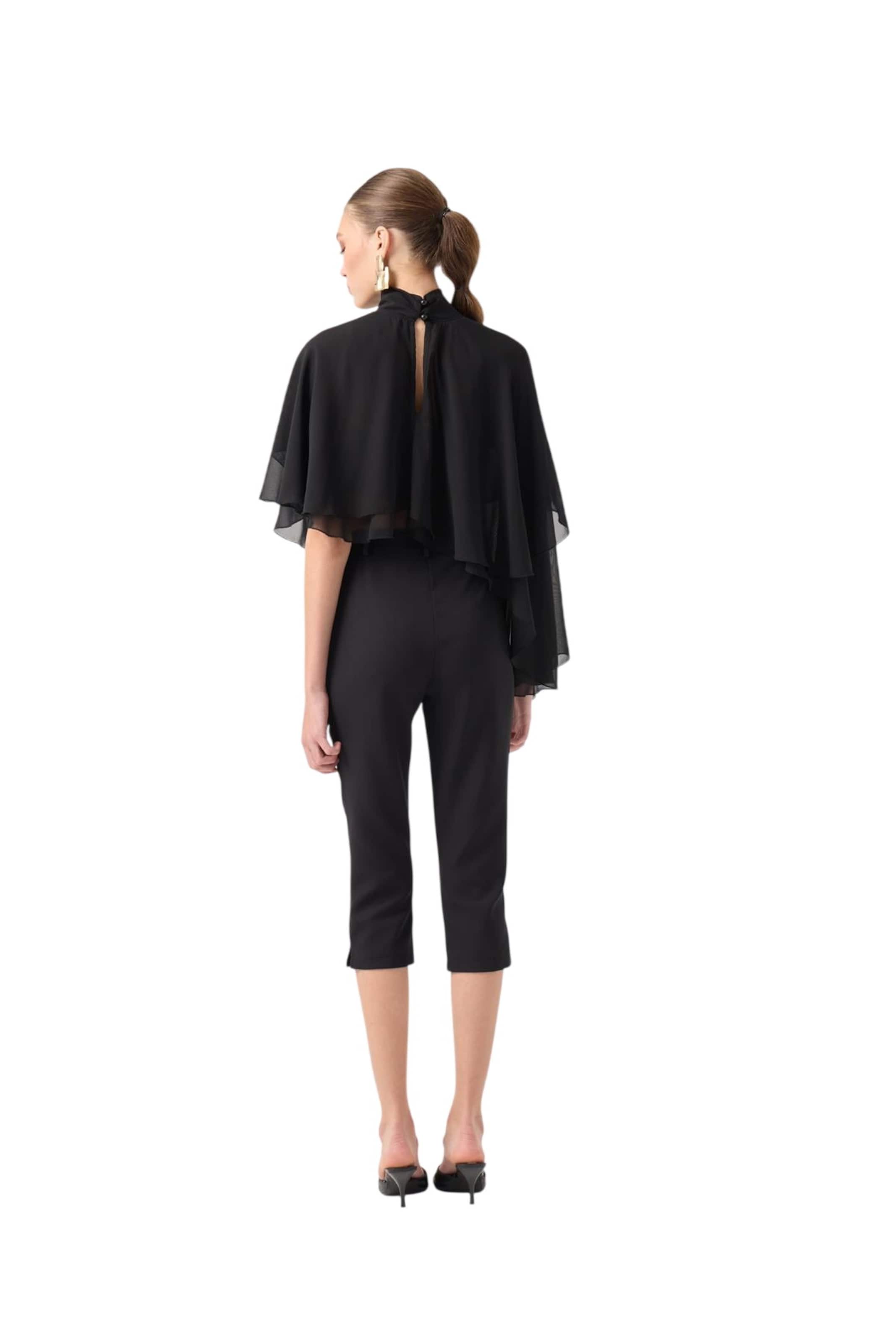 HOLLY LOLLY Bluse in Schwarz