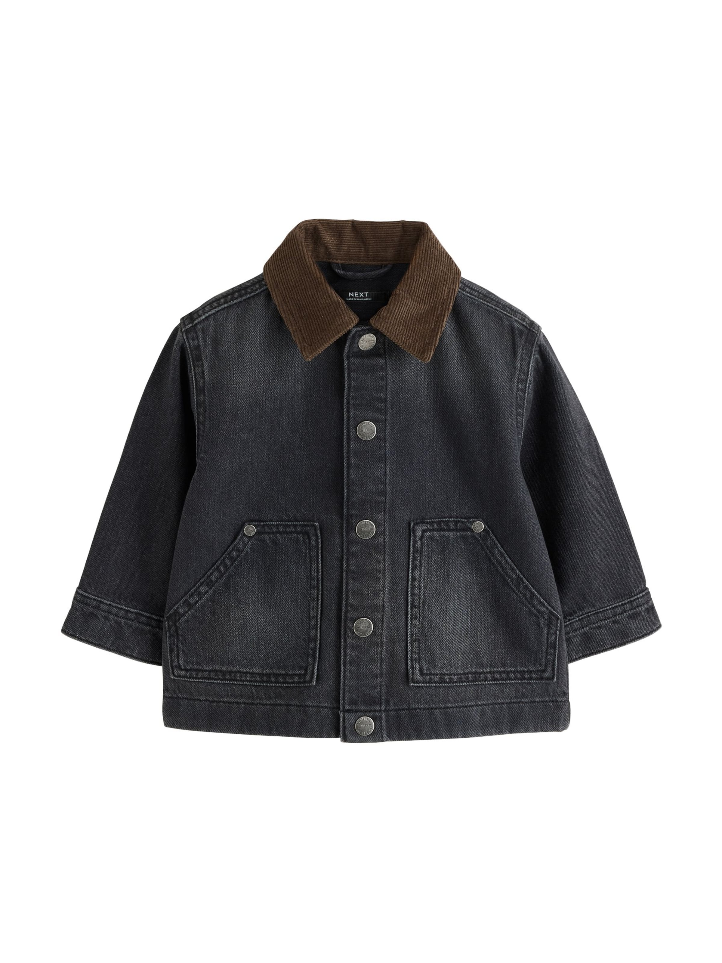 Next - Chaqueta de entretiempo en negro: frente