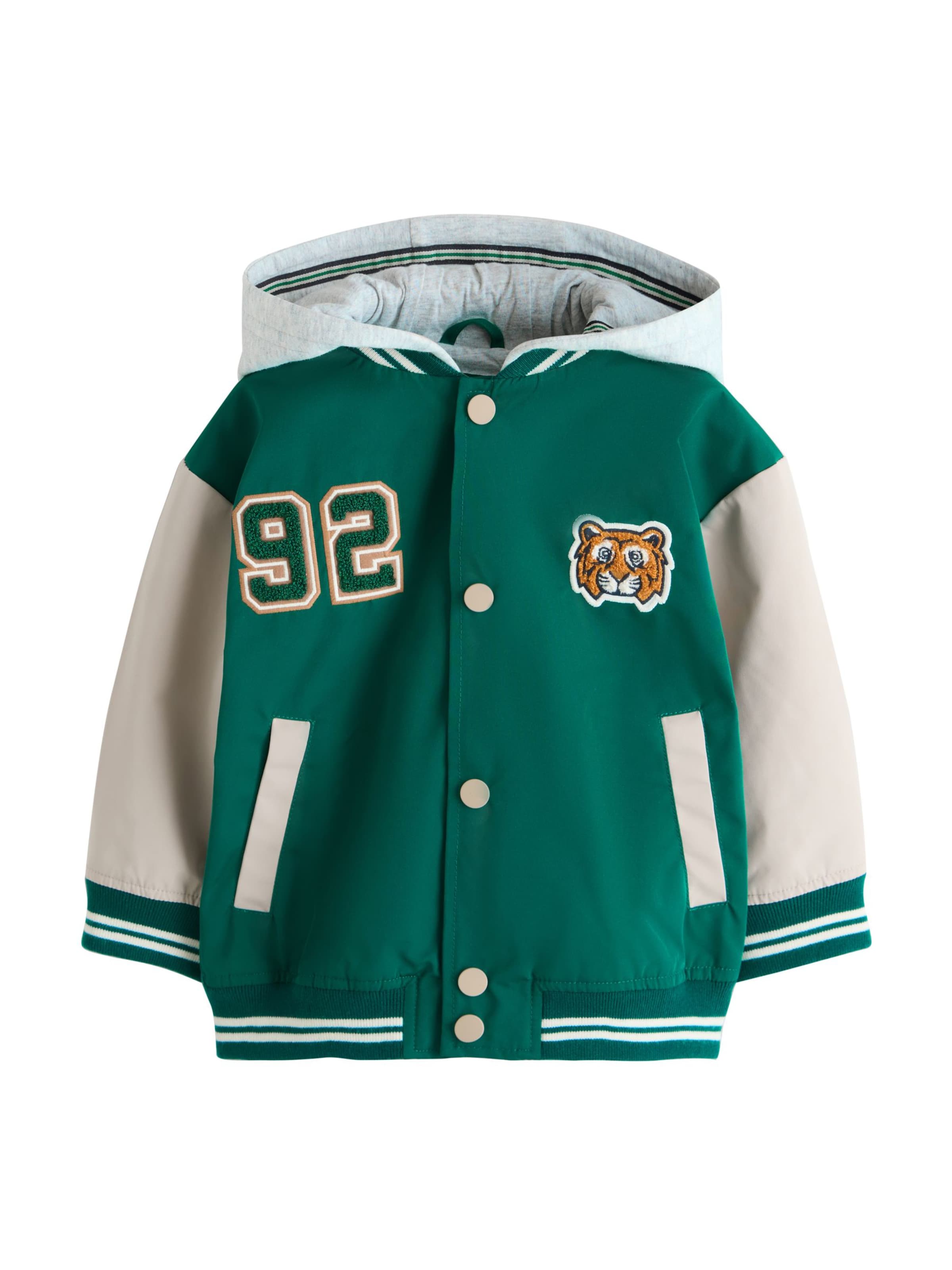 Next Jacke in Grün: Vorderseite