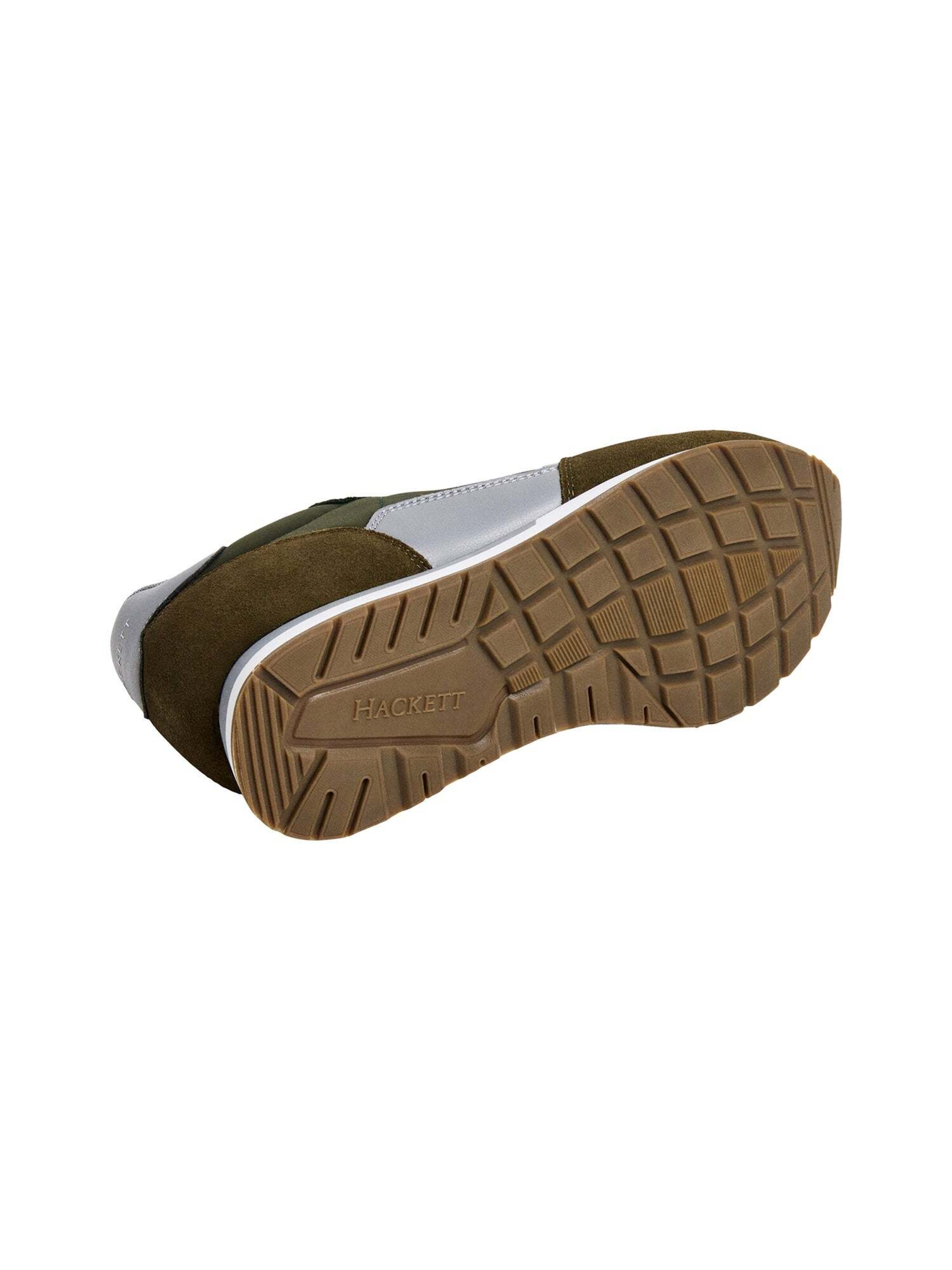 Scarpa stringata 'Vector Device' di Hackett London in verde