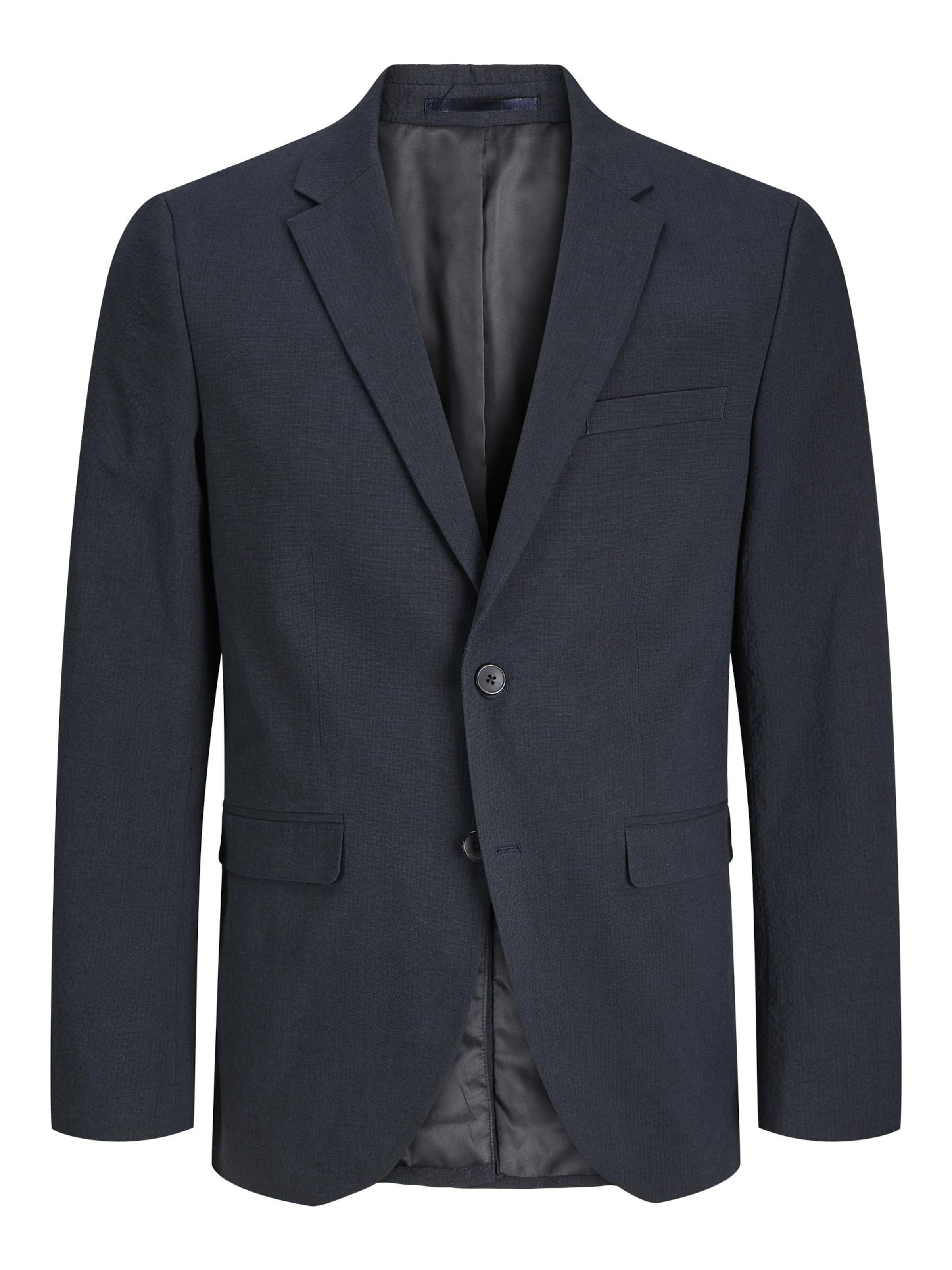 JACK & JONES Slim fit Colbert 'JPRStan' in Blauw: voorkant