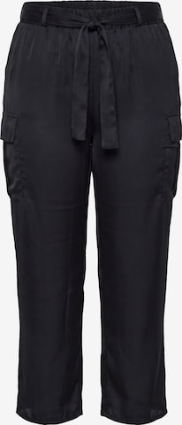 MIAMODA Regular Cargo trousers in Black: front