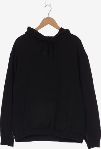 H&M Sweatshirt & Zip-Up Hoodie in L in Black: front