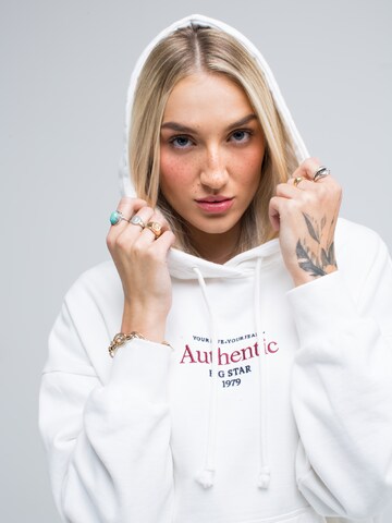 BIG STAR Sweatshirt 'Gladdena' in White