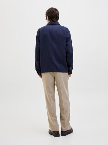 JACK & JONES Loose fit Pleat-Front Pants 'JPRCCKarl JJCameron' in Grey