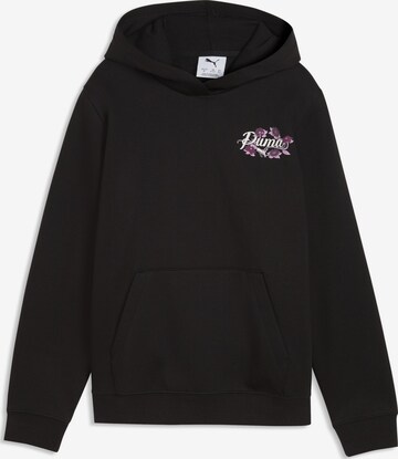 PUMA Sweatshirt 'Essentials Nature 2.0' in Black: front