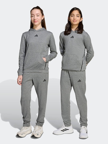 regular Pantaloni sportivi 'GAME & GO' di ADIDAS SPORTSWEAR in grigio: frontale