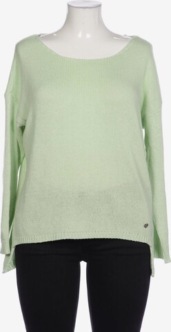 PLEASE Sweater & Cardigan in XS-XL in Green: front