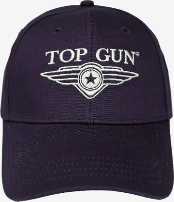 TOP GUN Cap in Blue: front