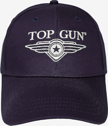 TOP GUN Cap in Blue: front