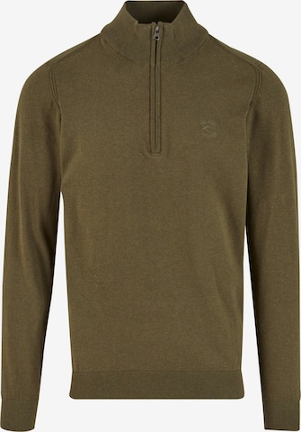 INDICODE JEANS Sweatshirt 'Lilamos' in Grün: Vorderseite