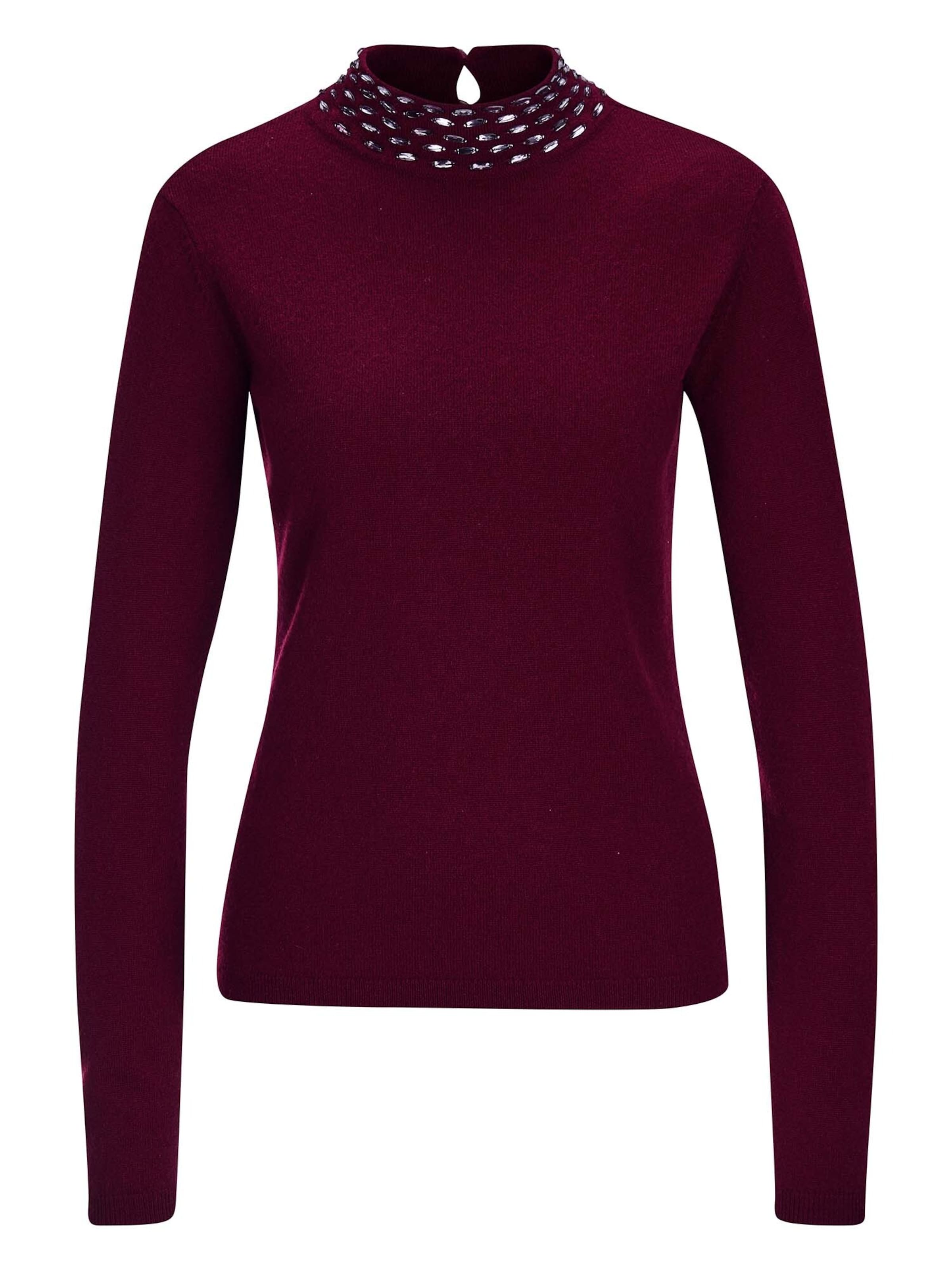 Pull-over MADELEINE en violet : devant