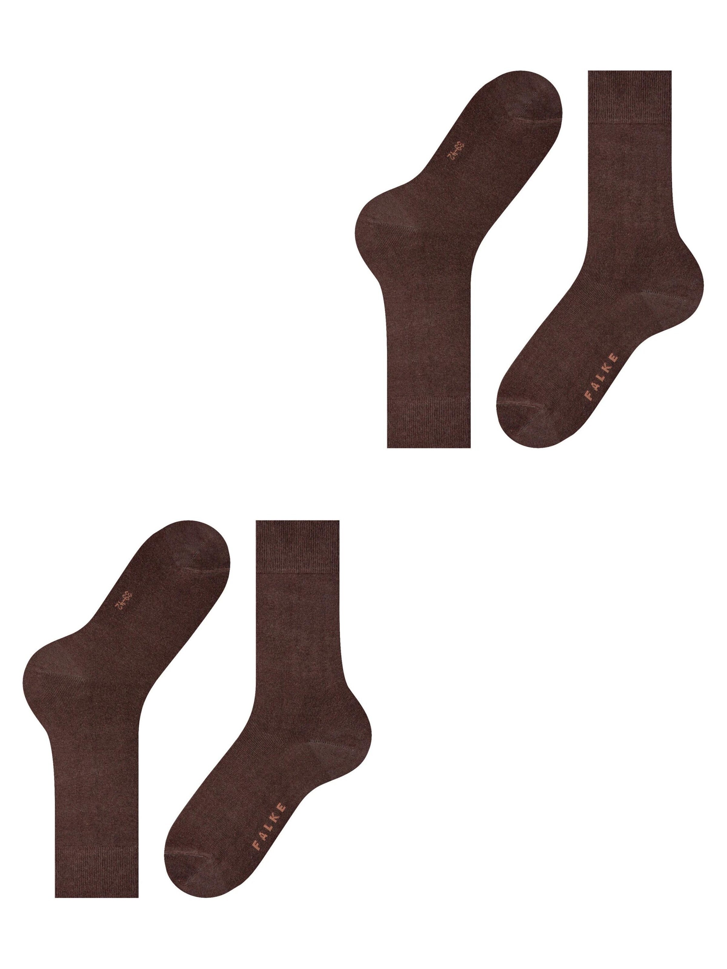 FALKE Socken 'Swing 2-Pack'‌‌‌‌‌‌‌‌‌ in Braun