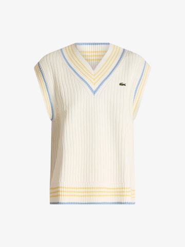 Cardigan LACOSTE en blanc