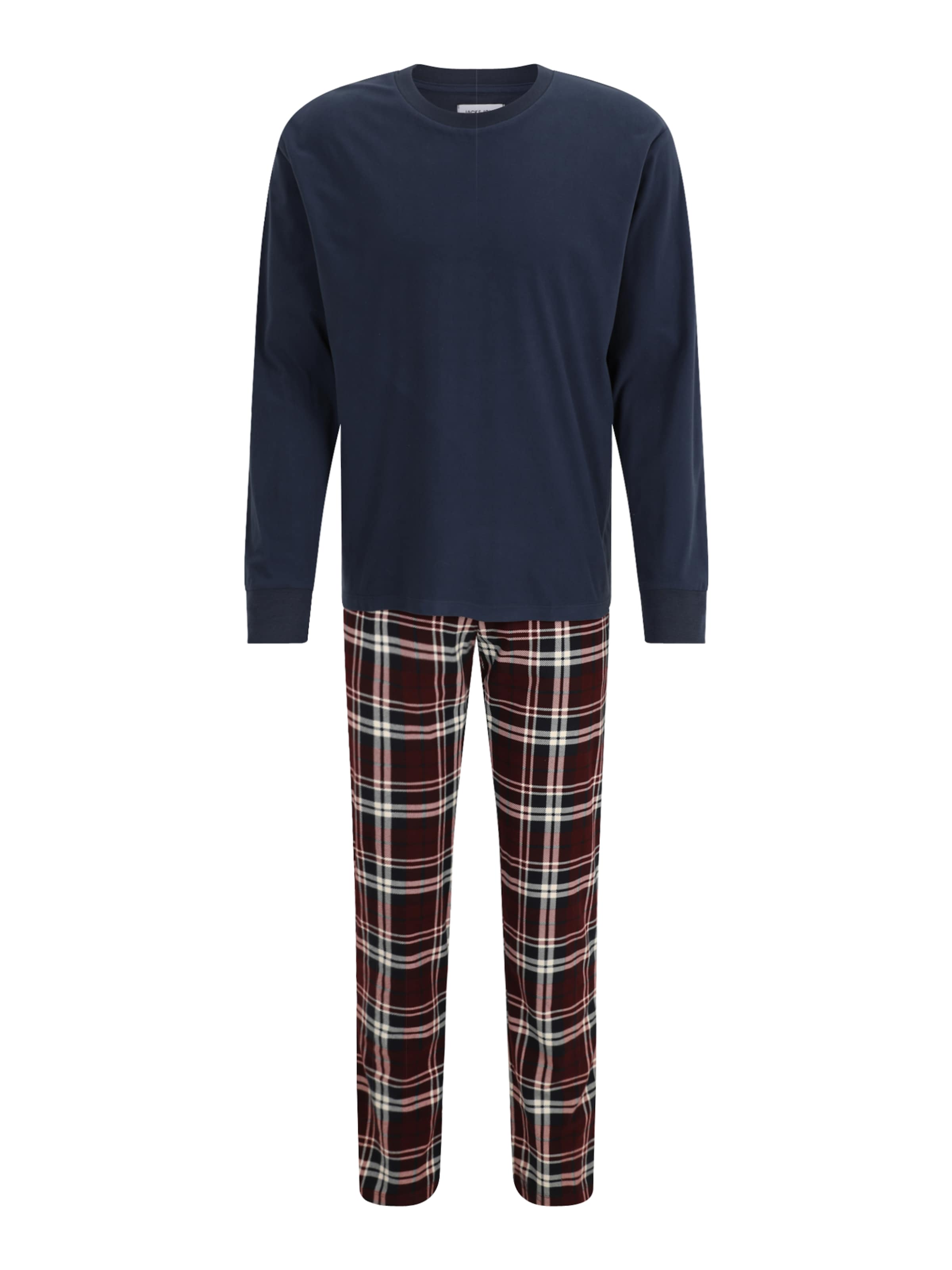 JACK & JONES Φόρμα για το σπίτι σε μπλε: μπροστά