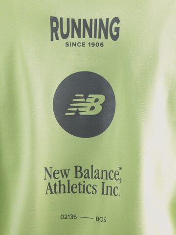 new balance Sweatshirt i grön