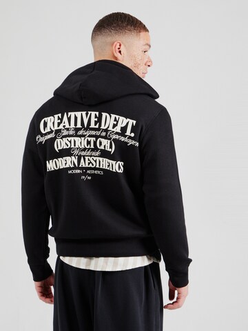 JACK & JONES Mikina 'ROXBURY' – černá