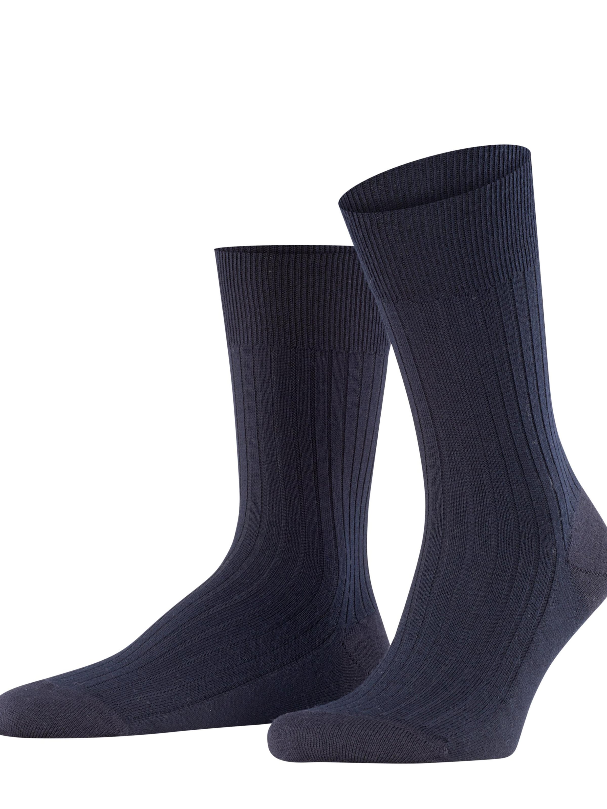 FALKE Socks 'Bristol Pure' in Blue: front