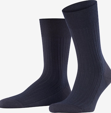 FALKE Socks 'Bristol Pure' in Blue: front