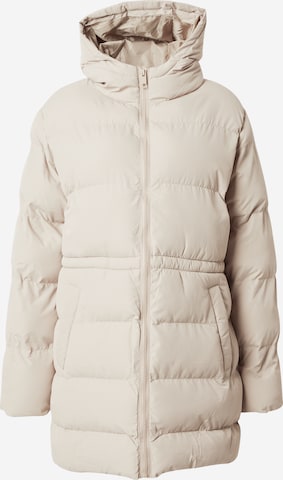 BRAVE SOUL Winter Jacket in Beige: front