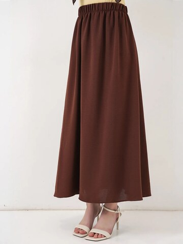 Bigdart Skirt in Brown